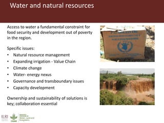 Introducing some ILRI and CGIAR activities in Ethiopia