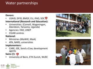 Introducing some ILRI and CGIAR activities in Ethiopia