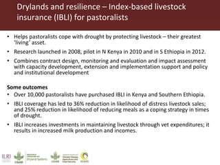 Introducing some ILRI and CGIAR activities in Ethiopia