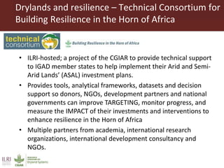 Introducing some ILRI and CGIAR activities in Ethiopia