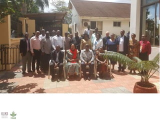 Overview on ILRI’s technical support to partners implementing Sustainable Rangeland Management Project (SRMP)