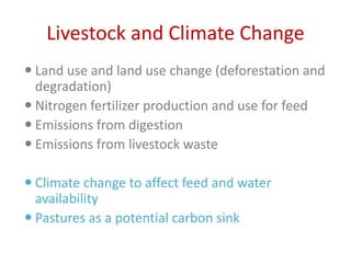 People, the planet and sustainable livestock