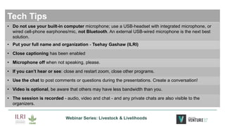 Leveraging Livestock to Combat Malnutrition: Perspectives from East Africa