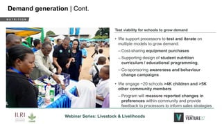 Leveraging Livestock to Combat Malnutrition: Perspectives from East Africa