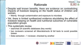 Leveraging Livestock to Combat Malnutrition: Perspectives from East Africa