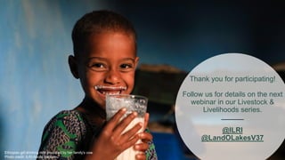 Leveraging Livestock to Combat Malnutrition: Perspectives from East Africa