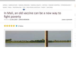 Using controlled vocabularies to help organize ILRI’s information products