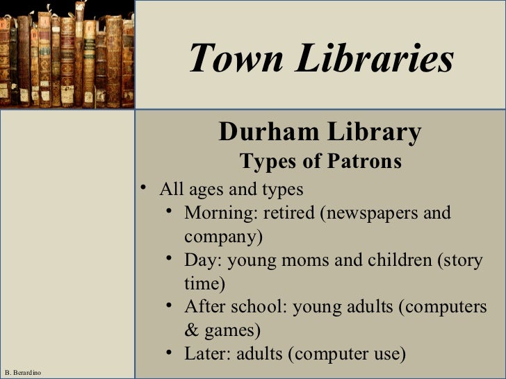 Durham Library Book Room Durham Library Book Room