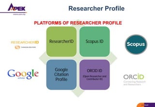 Researcher Profile
 