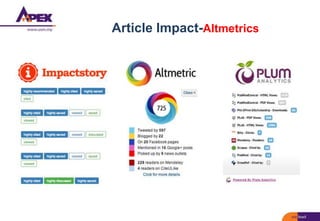 Article Impact-Altmetrics
 