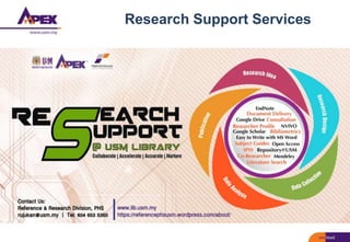 Research Support Services
 