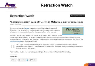 Retraction Watch
 