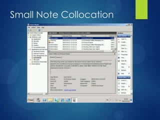 Small Note Collocation
 