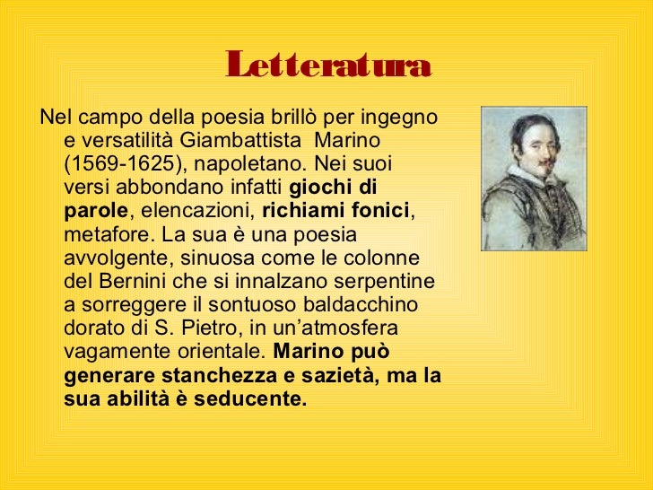 Il Seicento tra Classicismo e Barocco
