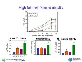 Molecular events involved in NASH pathogenesis: