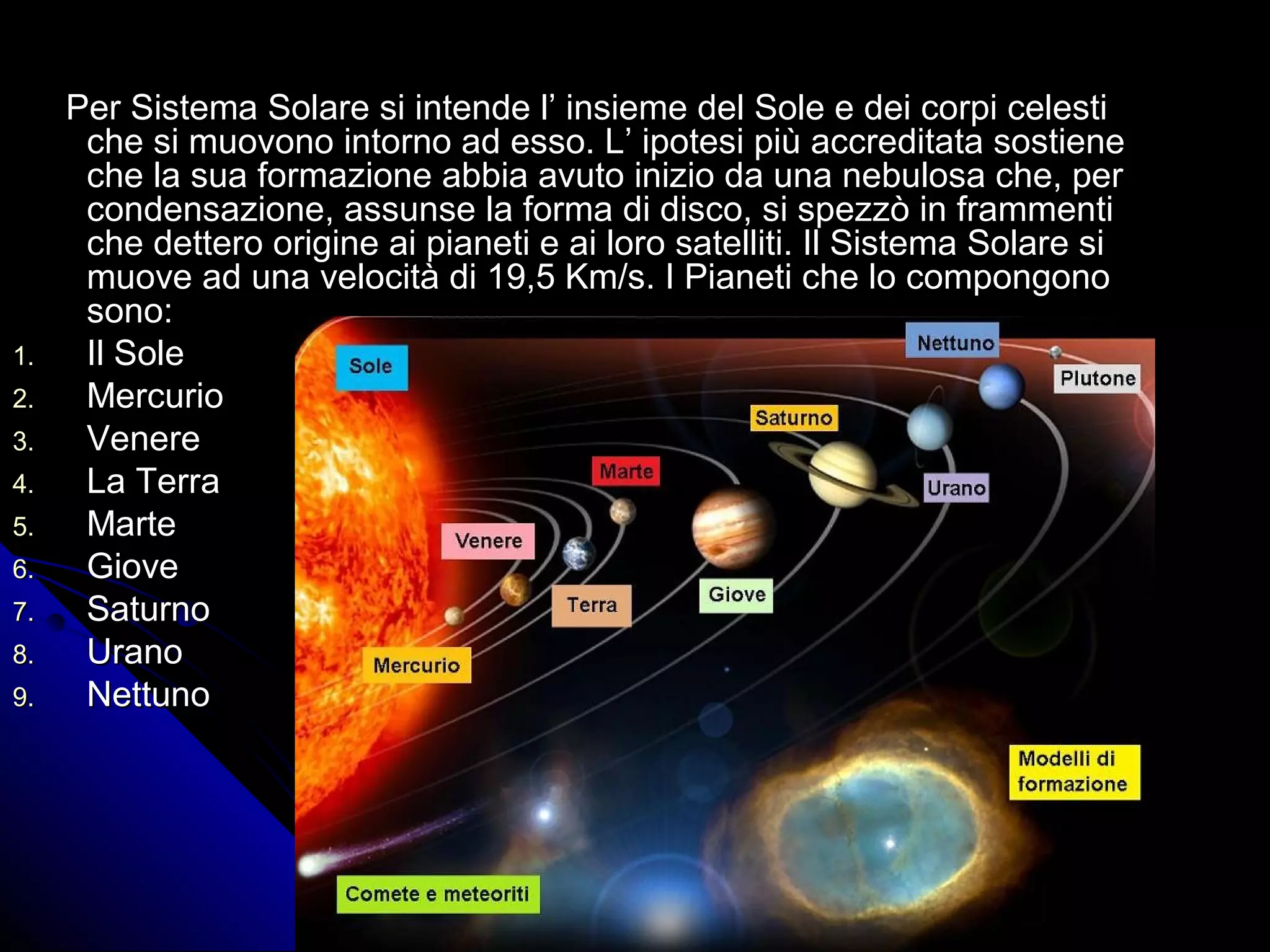 il sistema solare scuola primaria pdf