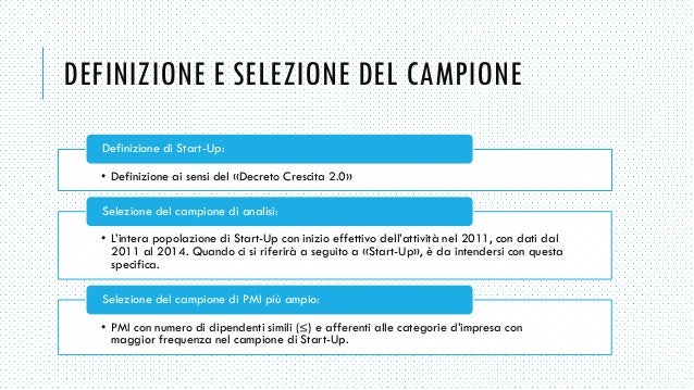 Il Sistema Start Up Italiano Limiti E Potenzialita