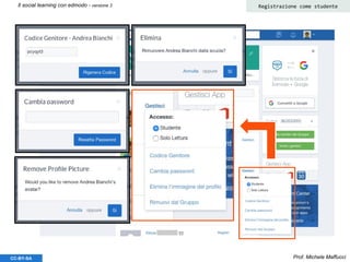 Prof. Michele MaffucciCC-BY-SA
Il social learning con edmodo - versione 3 Registrazione come studente
 