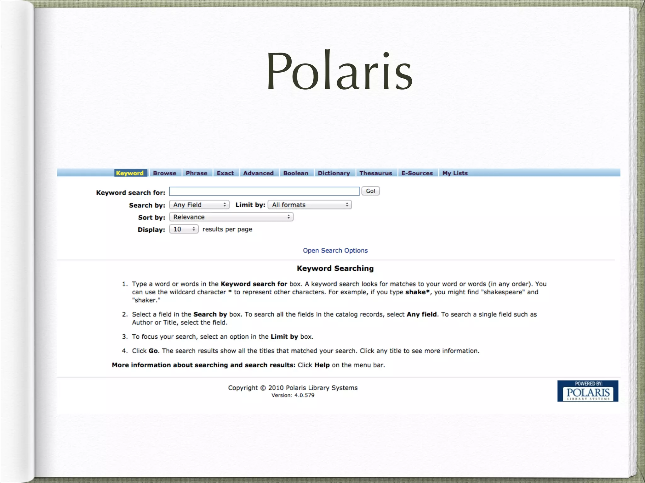 Polaris
 