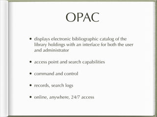 Automation and Integrated Library Systems | PDF