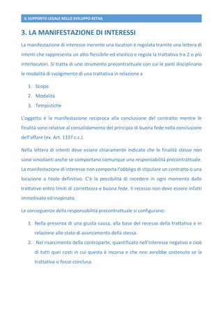 Lettera di impegno tra le parti