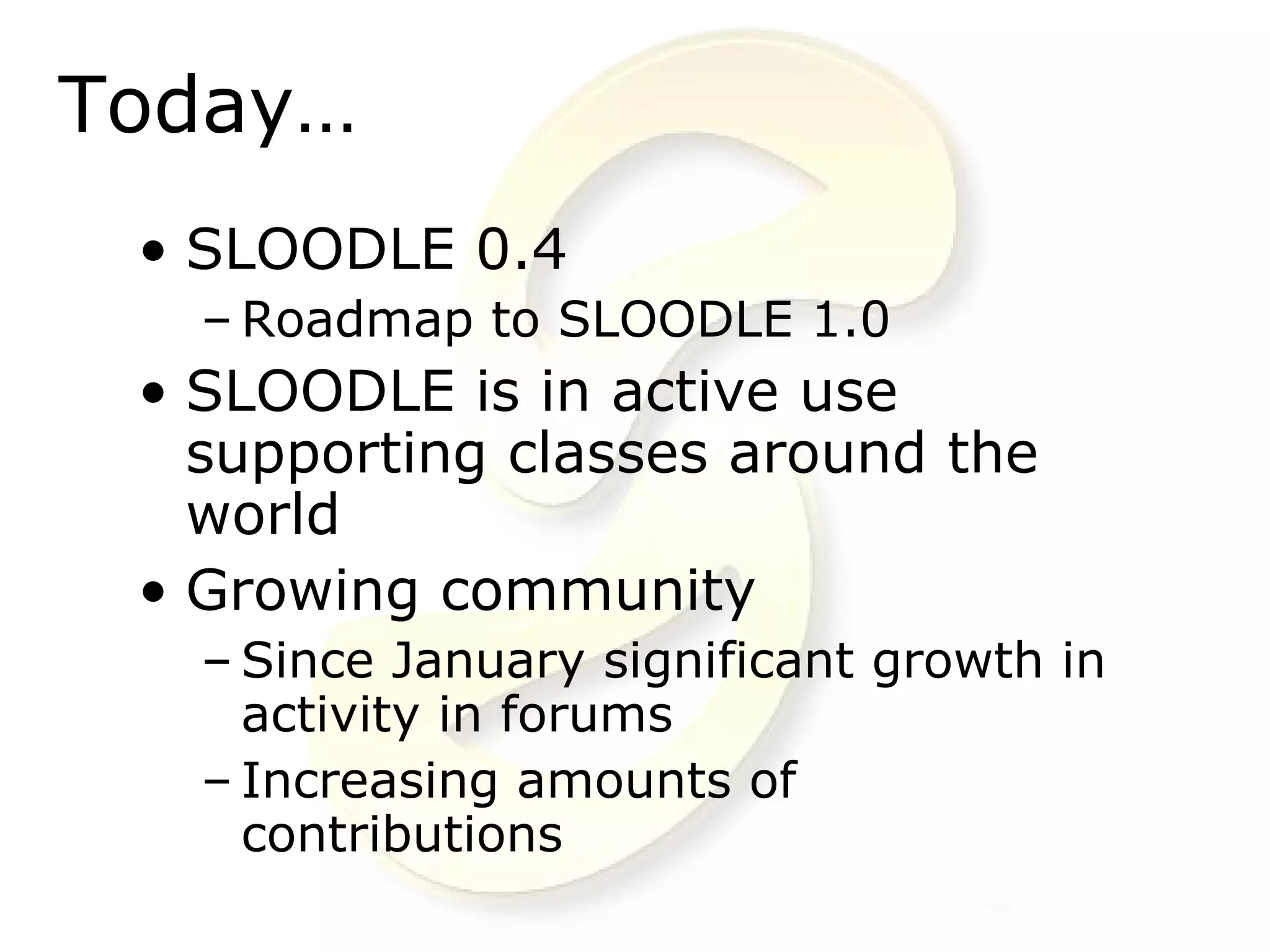 Into The 3rd Dimension with SLOODLE