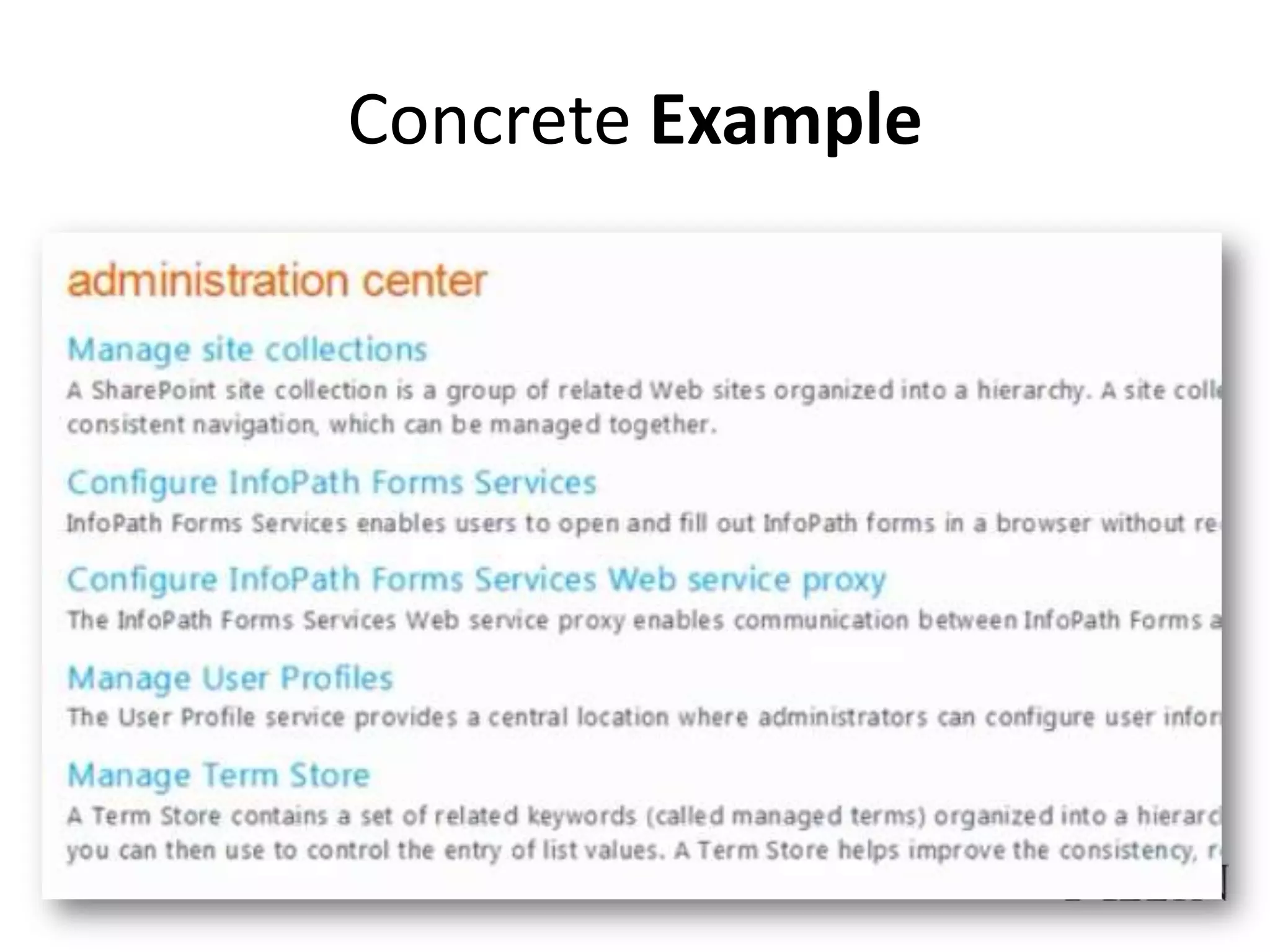 Concrete Example




#APP2 @RHarbridge
 