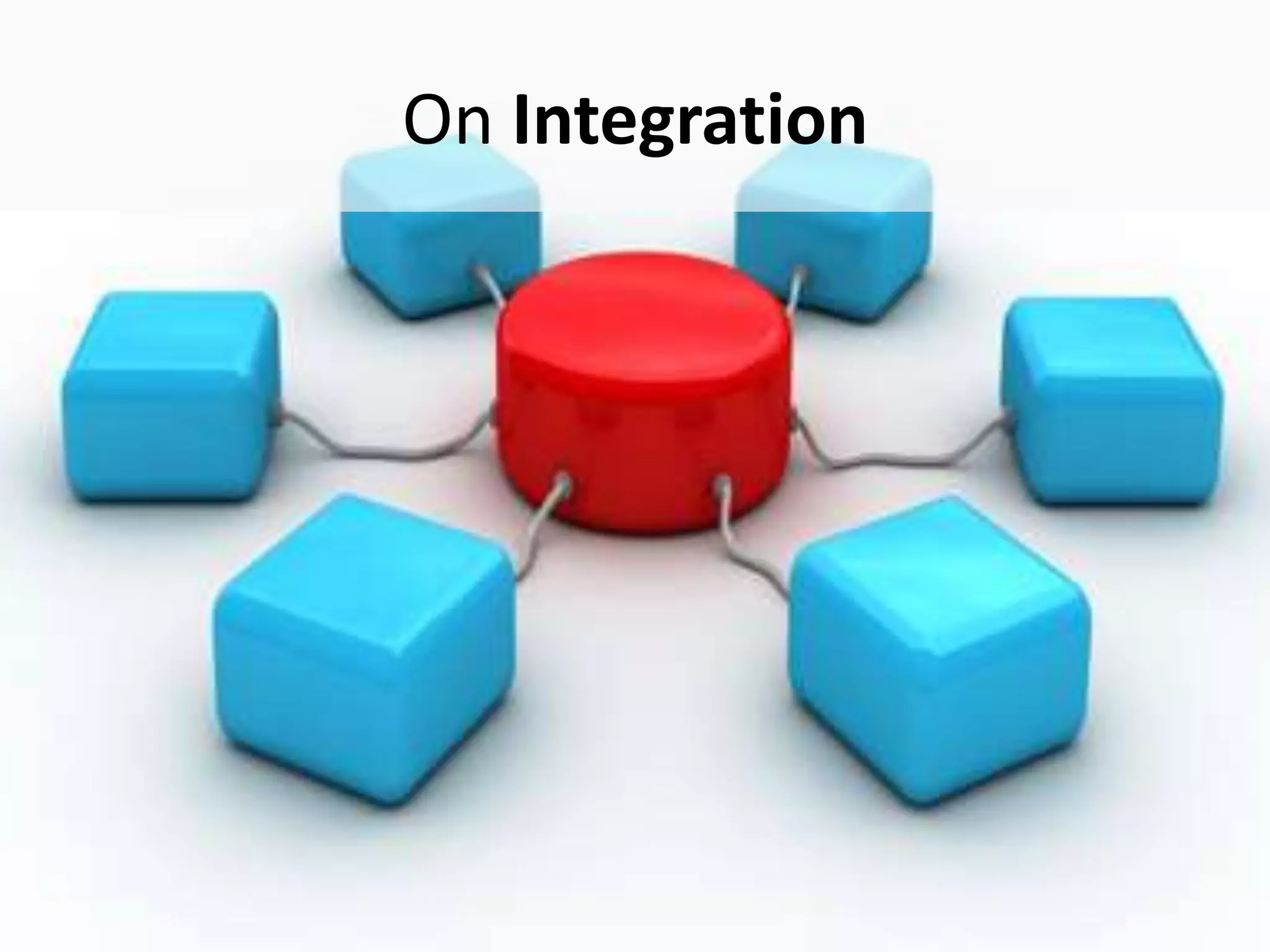 On Integration




#APP2 @RHarbridge
 