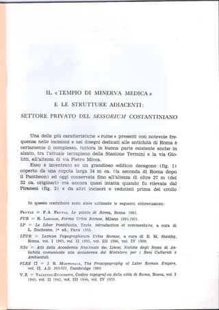 Il tempio di Minerva Medica