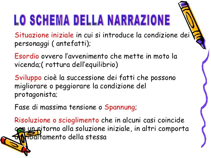 Analisi Di Un Testo In Prosa Il Testo Narrativo