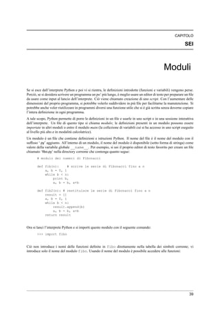 Il tutorial di Python | PDF