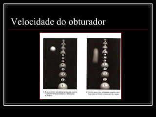 Velocidade do obturador 