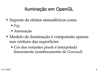 Modelos de Iluminacao