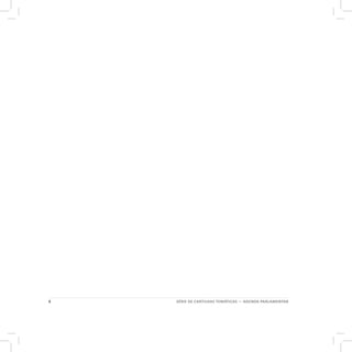 8 SÉRIE DE CARTILHAS TEMÁTICAS — AGENDA PARLAMENTAR
 