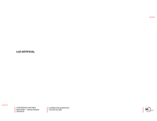 Iluminación Museistica