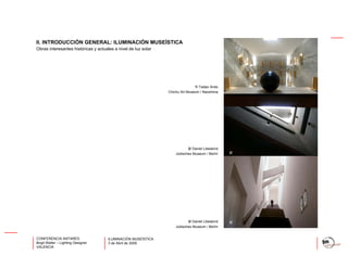 Iluminación Museistica