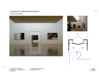 Iluminación Museistica