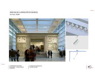 Iluminación Museistica