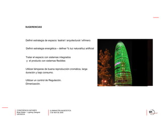 Iluminación Museistica