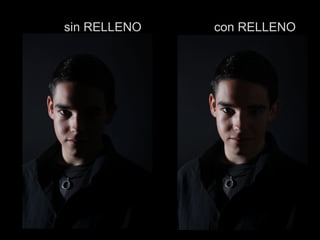 con RELLENO sin RELLENO 