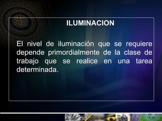 Iluminacion Y Ergonomia