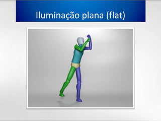 Iluminaçãoplana (flat)