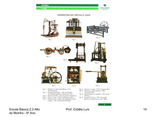 Escola Básica 2,3 Alto do Moinho - 8º Ano  Prof. Cidália Luís  