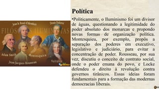 ILUMINISMO tudo sobre iluminismo para alunos | PPTX