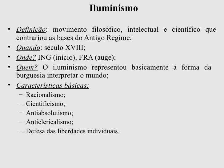 Analise As Afirmativas Abaixo Referentes Ao Iluminismo