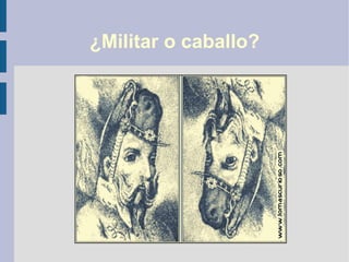¿Militar o caballo?