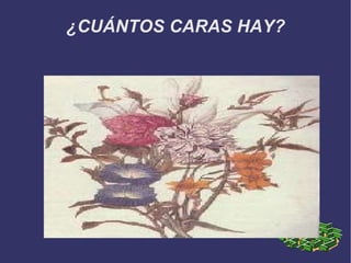 ¿CUÁNTOS CARAS HAY? 