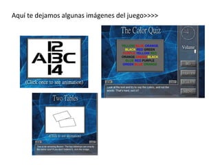Aquí te dejamos algunas imágenes del juego>>>>