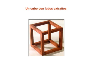 Un cubo con lados extraños 