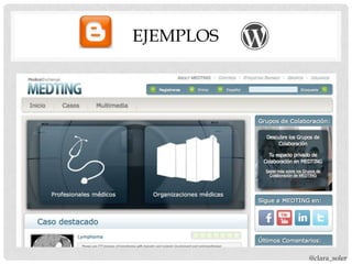 EJEMPLOS




           @clara_soler
 